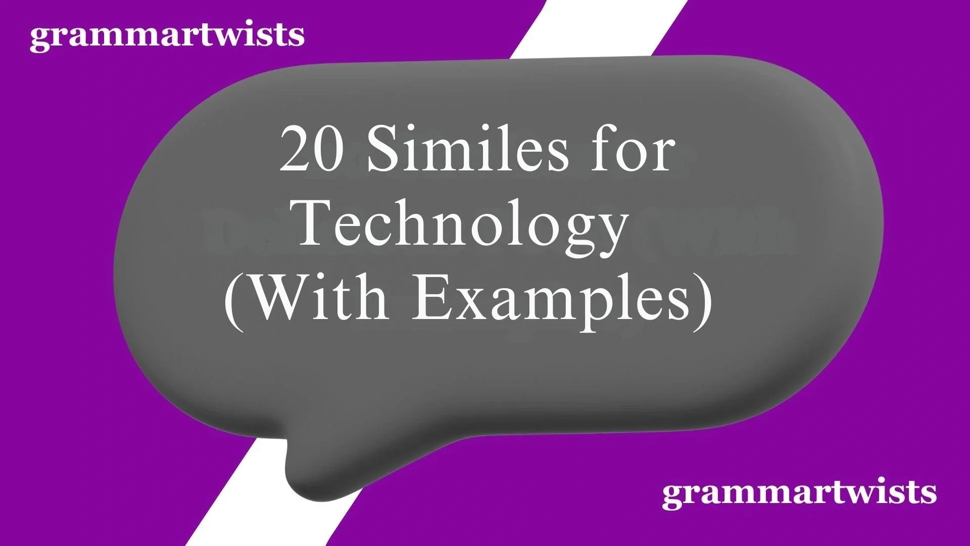 Similes for Technology (With Examples)