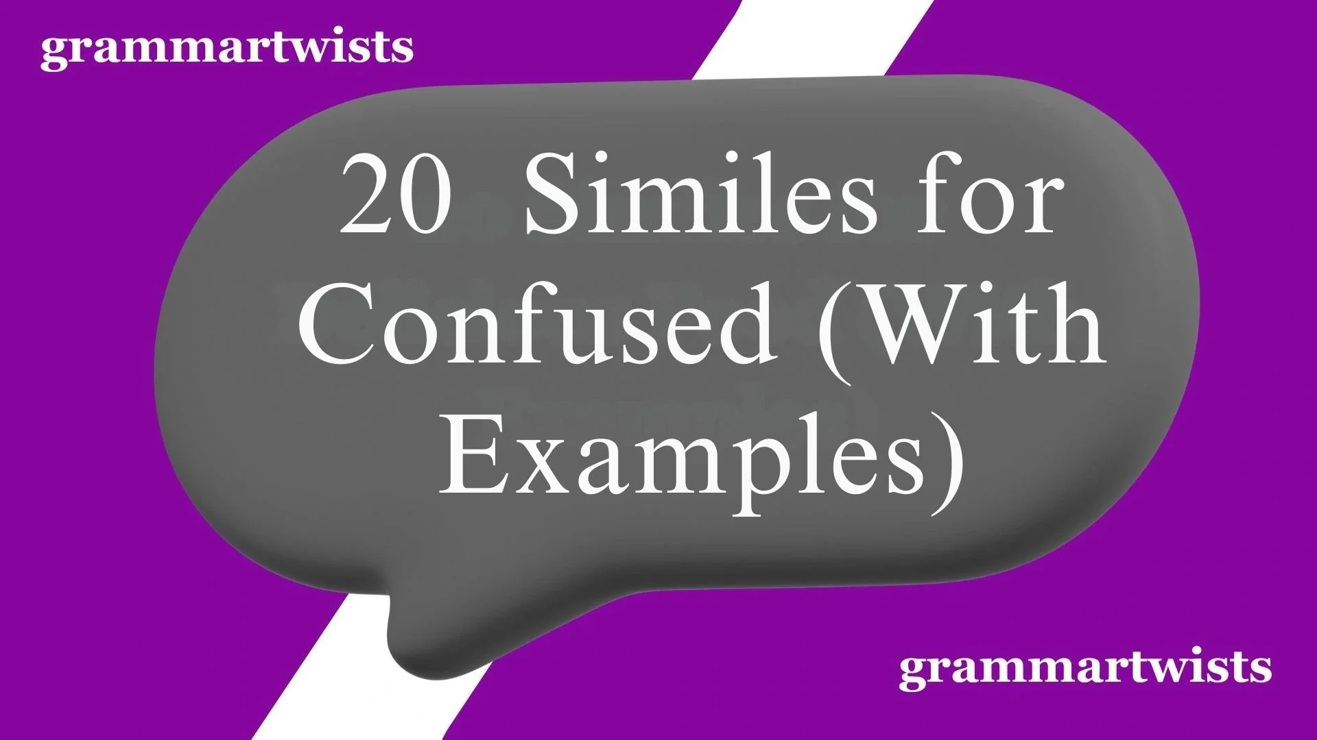 Similes for Confused (With Examples)