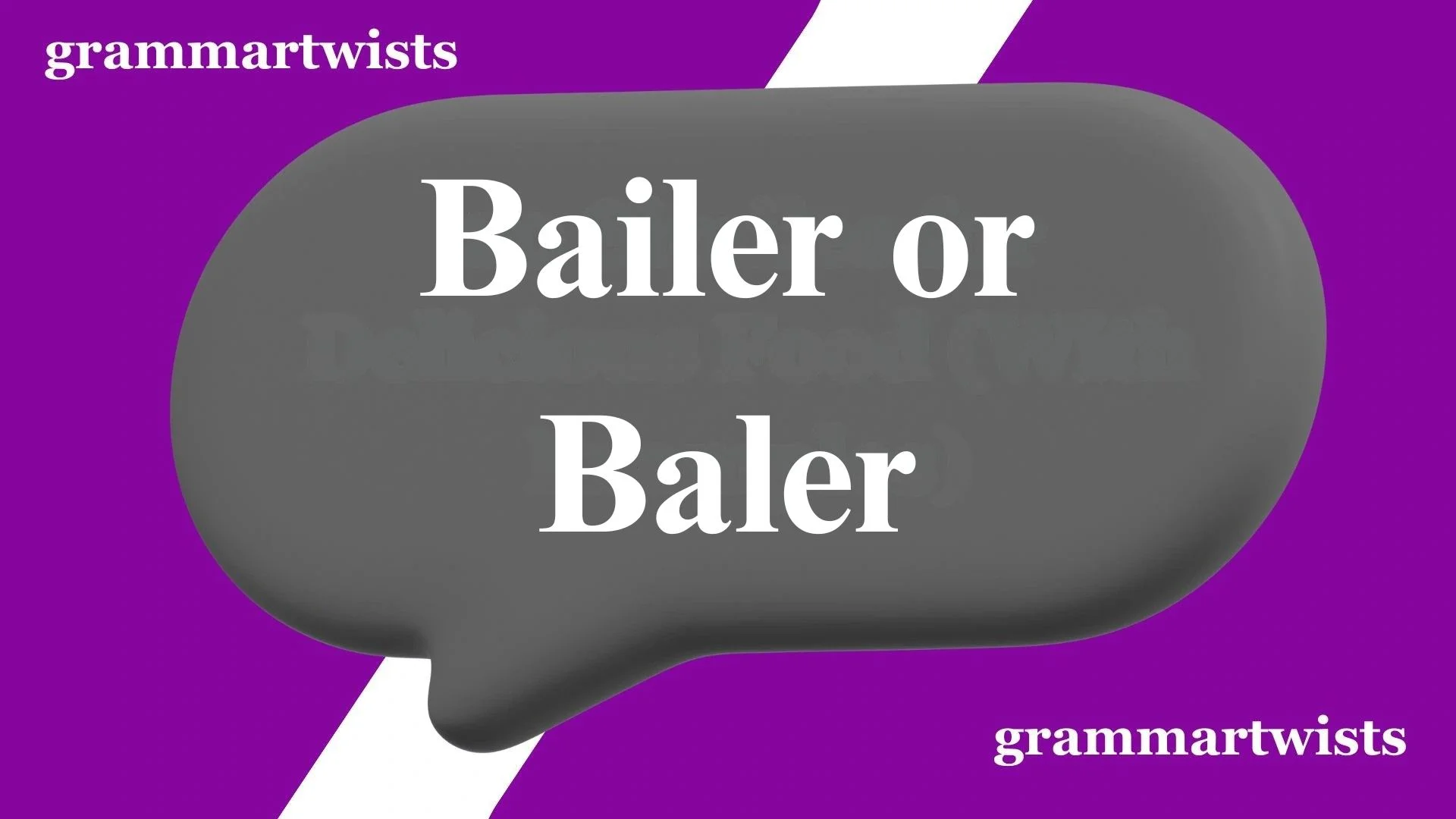 Bailer or Baler: What's the Difference? 
