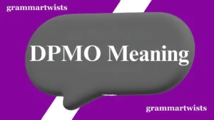 dpmo-meaning