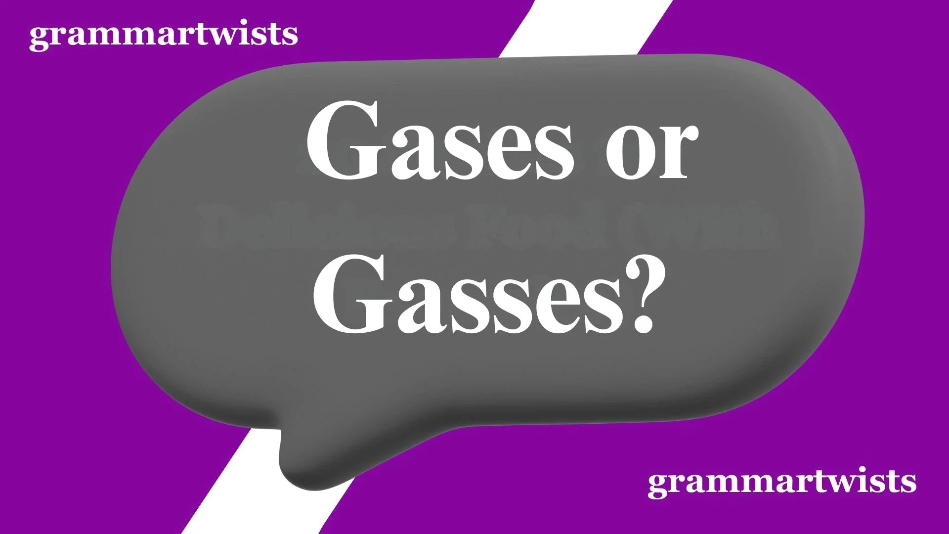 Gases or Gasses? Which Spelling Is Correct?