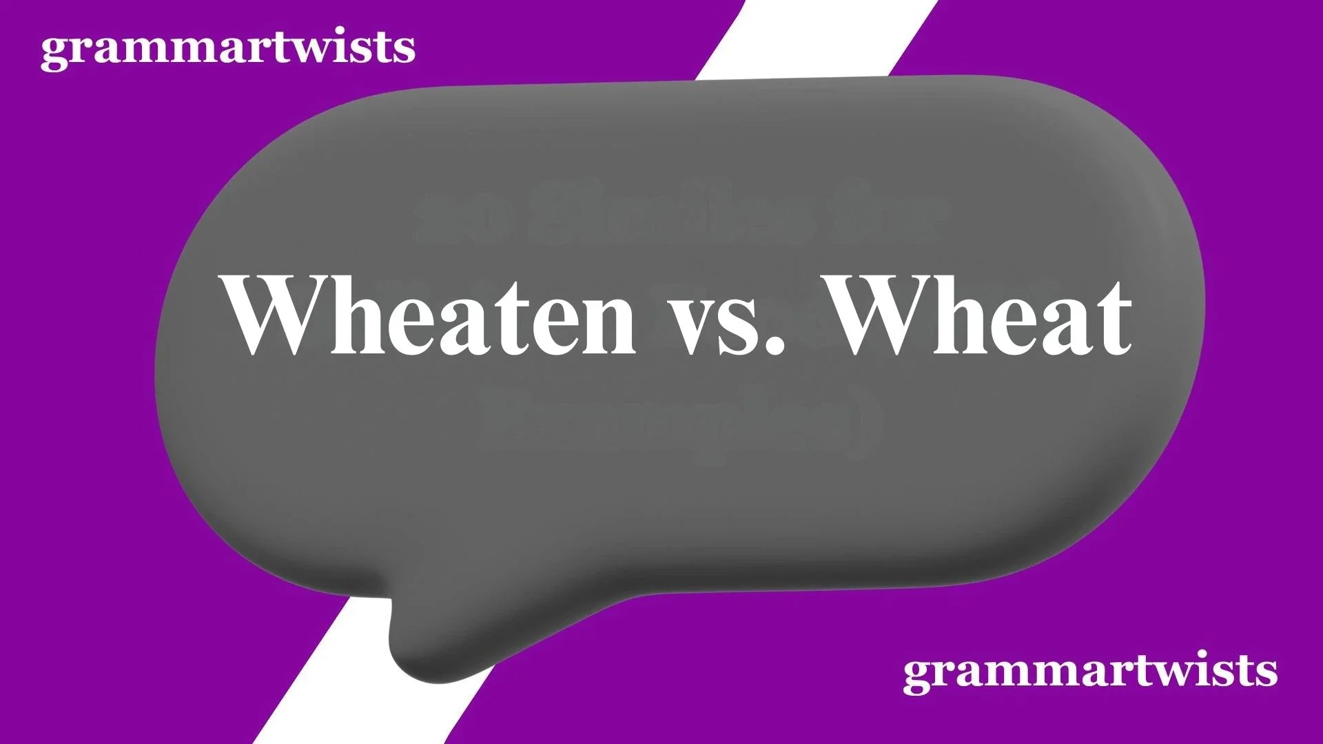 Wheaten vs. Wheat: What's the Difference?