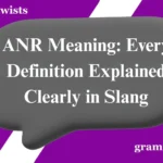 ANR Meaning: Every Definition Explained Clearly in Slang