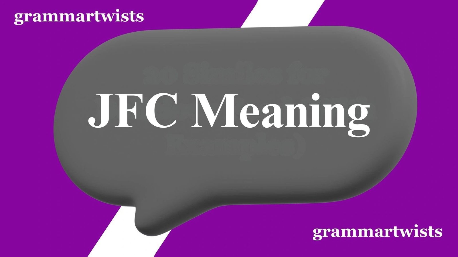 JFC Meaning